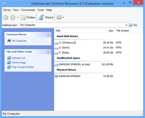 DiskInternals Partition Recovery 4.0 For Free
